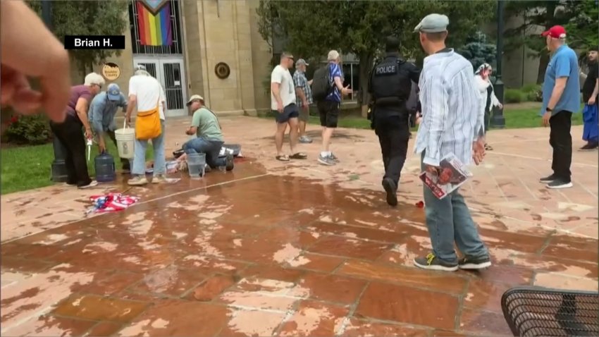 The aftermath of Sunday, June 1st’s attack against supporters of Israeli hostages in Boulder, Colorado.
